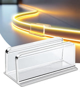 Lumistrip Removable LED Strip Wall Clips - Tool-Free Mounting for Rental Homes and Dorm Rooms