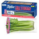 Ziploc Tall Food Storage Bags – Self-Care Pantry Upgrade for Celery, Bread Loaves and Weekly Grocery Rituals