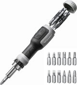 Wesdut 13-in-1 Ratchet Screwdriver – Useful Father's Day Gift, Lifetime Warranty Repair Tool