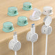 9-PCS White & Cyan