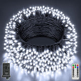 Auseinly Christmas Lights 66ft 200 Count – Mantle and Headboard Decor with Dimmable Warm White Glow, Indoor Fairy String Lights