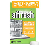 Affresh Dishwasher Cleaner – Non-Toxic Limescale Remover for Garbage Disposal Backups & Odor