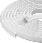 FoamGuard Thin Foam Frame Seal – Remote Work Bedroom Door Soundproofing for Video Calls, Peel and Stick Professional Setup