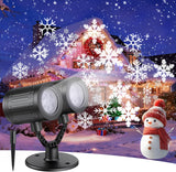 LuminaGlow Minimalist Snowflake Light – Understated Neutral-Toned Projection for Intentional, Uncluttered Interiors