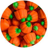 Hampton Popcorn & Candy Company Creme Pumpkin Marshmallows – 16 oz Fall-Themed Candy Jar Accent for Kitchen Counter, Autumn Vignette, Seasonal Home Styling
