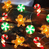 [BRAND] Timer String Lights No Flame No Smoke No Plug – Bedroom, Nursery, and Sleep-Friendly Christmas Lighting