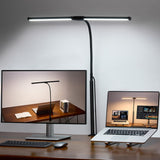 Architect Inspired Desk Lighting for Home Interiors – Dual Head Adjustable LED Lamp that Doubles as Decor Accent