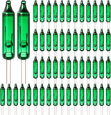 Mudder Pinched Base Replacement Bulbs – Minimal Holiday Lighting Upgrade, Clean Clear Glow 100 Pack