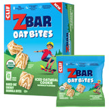 Zbar Oat Bites - Iced Oatmeal Cookie - Holiday Stocking Stuffer Snack Box for Health-Conscious Families - USDA Organic