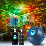 Galaxy Projector for Kids Room – Flicker-Free Sleep Aid Night Light with White Noise and 8 Hour Auto Shutoff