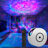 Lumaverse Galaxy Star Projector – Baby and Toddler Room Light, No-Heat Nebula Projector with Timer