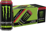 Monster Energy Strawberry Sugar Free – Concentration Drink for Coding Sessions and Deadline Days, 15-Pack 16 oz