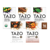 TAZO Organic Chai Black Tea Bags – Afternoon Study Companion, Non-GMO Chai for Steady Energy