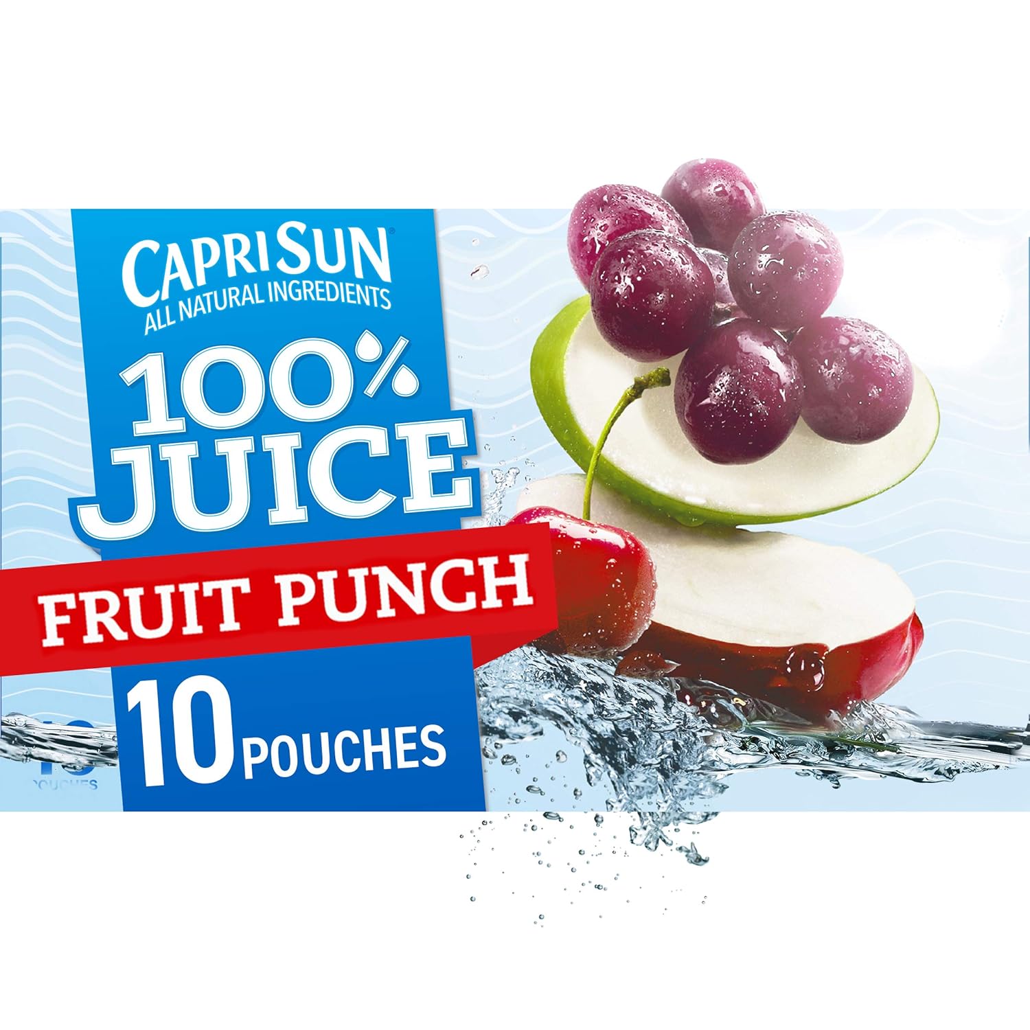 ten 6 fl oz individually portioned pouches per package