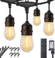 Black - 72FT 25LED