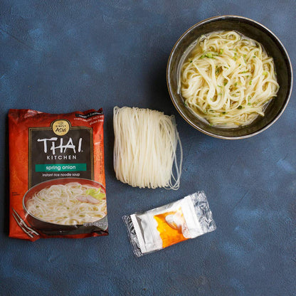 Thai Kitchen Gluten Free Spring Onion Rice Noodle Soup – Gentle 3 Minute Mindful Meal for Sensitive Stomachs