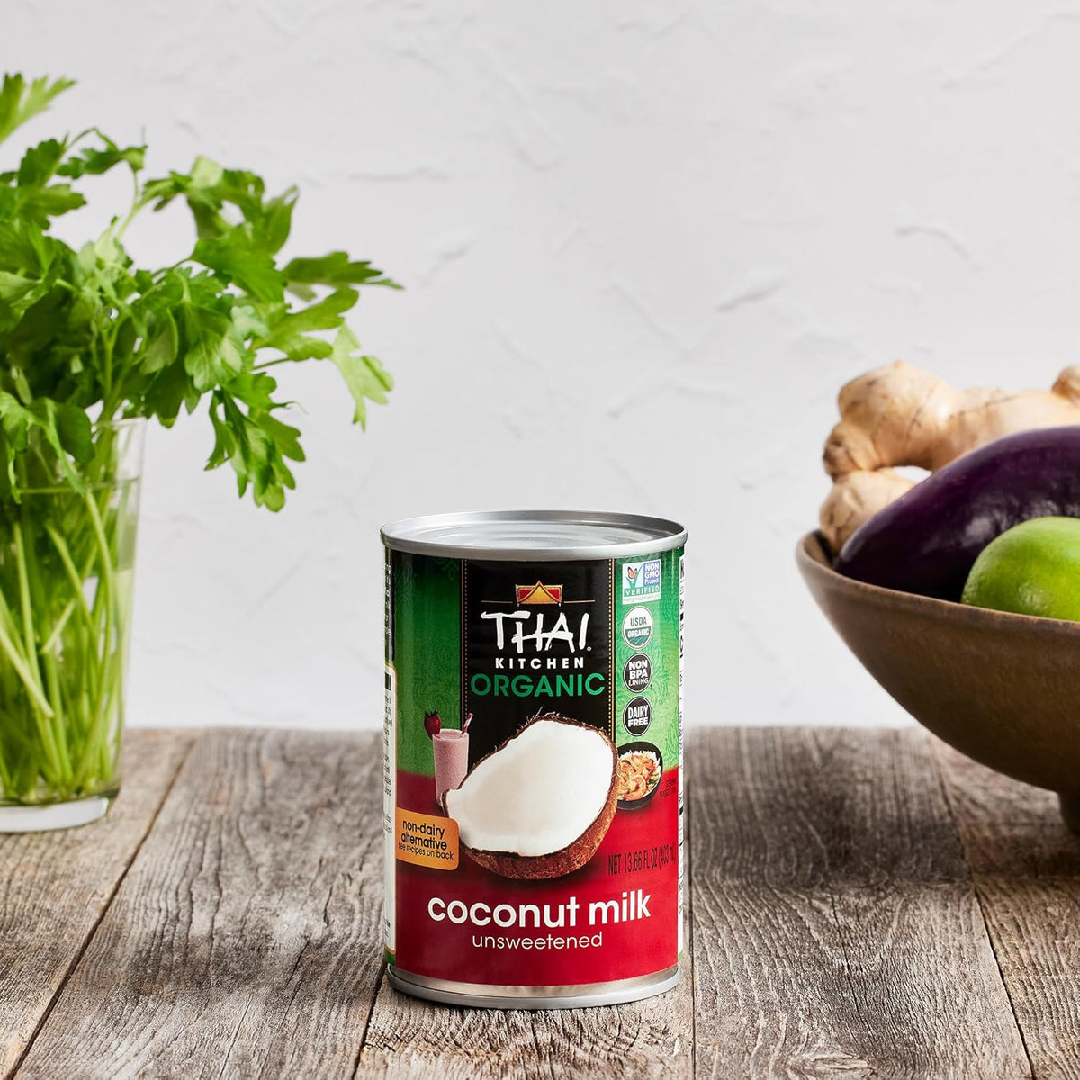 Thai Kitchen Organic Unsweetened Coconut Milk – Long Shelf-Life Staple for Busy Weekly Cooking