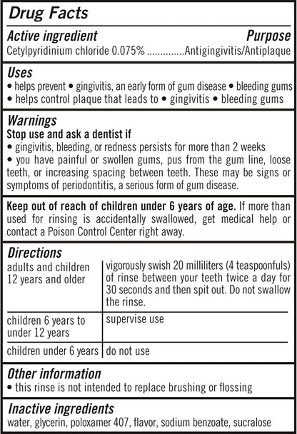TheraBreath Alcohol-Free Mouthwash – Dentist-Approved Gift Idea for the Wellness-Minded Adult