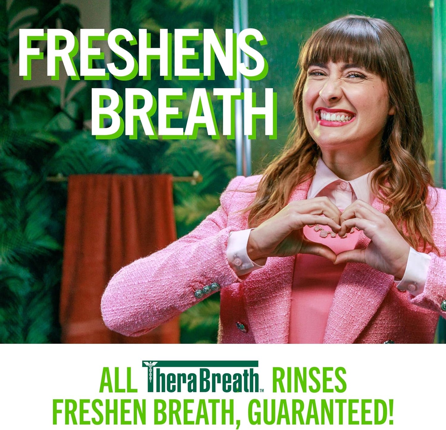 TheraBreath Fresh Breath Mouthwash – Mindful Self-Care Rinse for Sensitive Mouths, Oxygen-Powered 24-Hour Freshness, 16 Fl Oz (2-Pack)