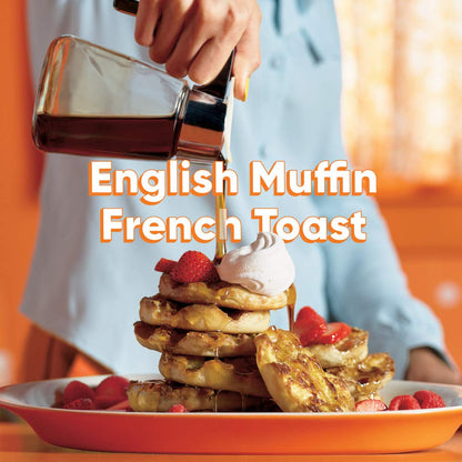Thomas' Original English Muffins, 6 Count, 13 oz – Pre-Sliced Breakfast Staple for Quick Work-from-Home Mornings
