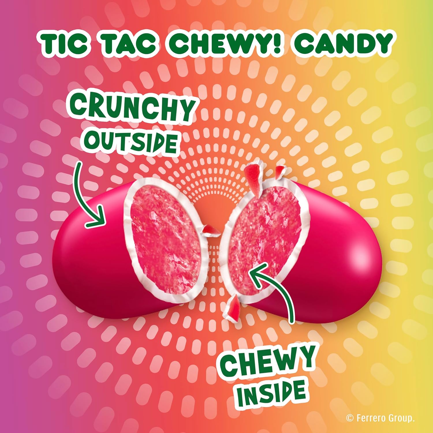 Tic Tac Chewy! Fruit Adventure Candy – Fun Birthday Gift Bag Add-On for Tweens and Young Adults, 7 oz