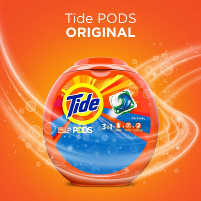 Tide PODS Spring Meadow Scent Laundry Pods Thoughtful Hostess Gift – 3-in-1 Stain Remover and Color Protector