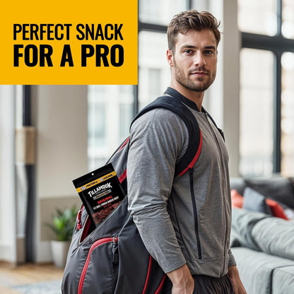 Tillamook Country Smoker PRO Edition Beef Jerky, Real Hardwood Smoked Angus, 2.14 Oz Shelf-Stable Travel Snack for Hunting Blinds, Fishing Boats and Trail Days