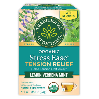 Traditional Medicinals Caffeine-Free Lemon Balm Herbal Tea – Simple Daily Calm for the Less-Is-More Pantry