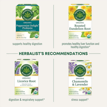 Traditional Medicinals Smooth Move – Uncomplicated Overnight Relief in a Clean, Functional Carton