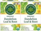 Traditional Medicinals Dandelion Detox Tea – Individually Wrapped Bags for Patio Lounging and Open-Air Sipping