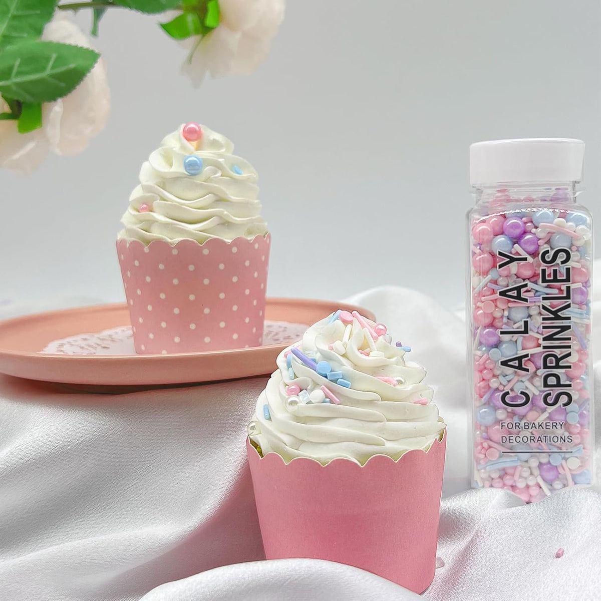 Travel Baking Sprinkles – Pastel Pearl Mix for Destination Parties