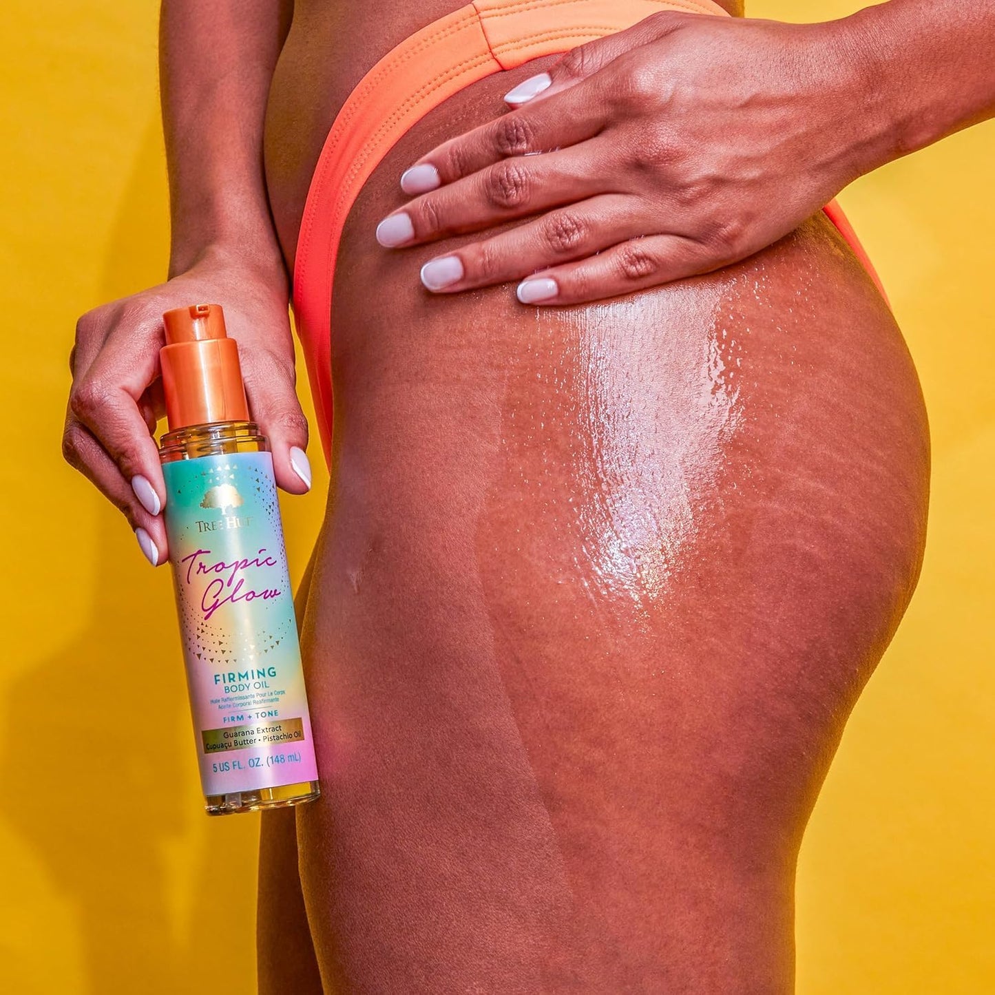 Tree Hut Tropic Glow Body Oil – Premium Cupuacu Butter and Pistachio Oil for an Indulgent Daily Glow