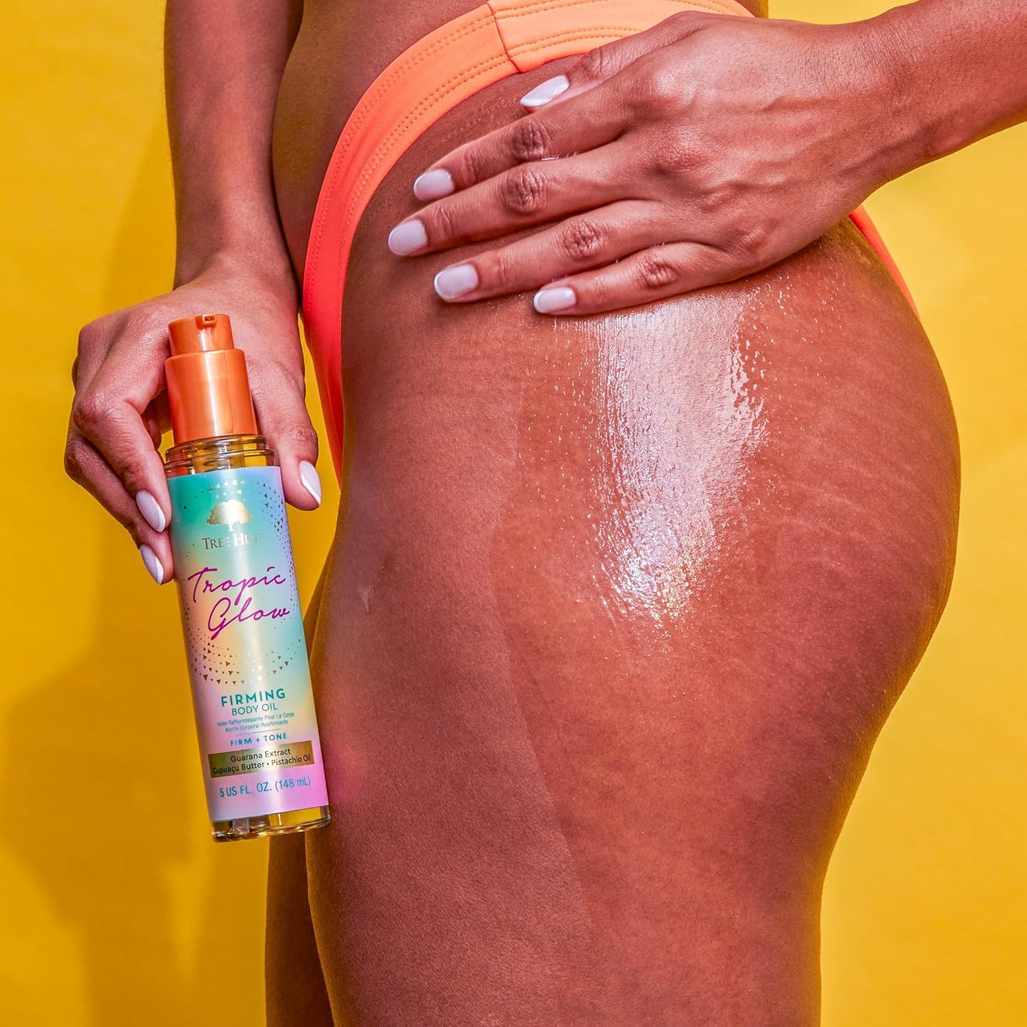 Tree Hut Tropic Glow Body Oil – Premium Cupuacu Butter and Pistachio Oil for an Indulgent Daily Glow