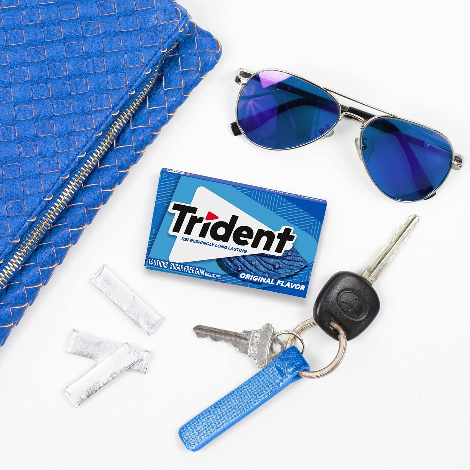 Trident Peppermint Chewing Gum – Quick Meeting Breath Fix for Commuters