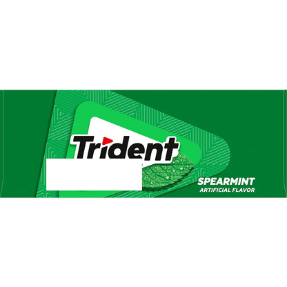 Trident Spearmint Chewing Gum – Post-Meal Wellness Habit for Fresh Breath and Saliva Stimulation