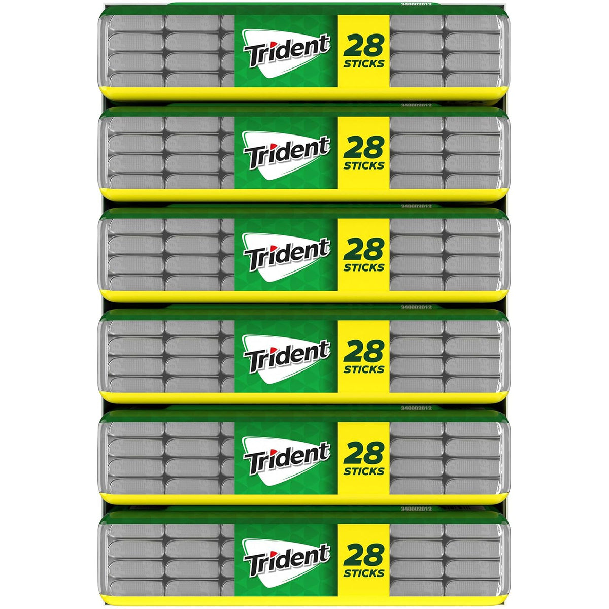 Trident Spearmint Chewing Gum – Post-Meal Wellness Habit for Fresh Breath and Saliva Stimulation