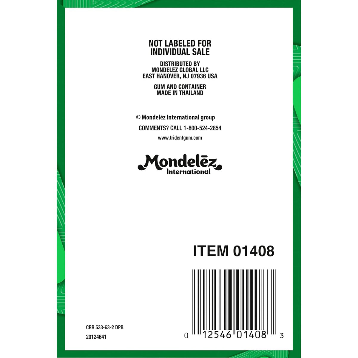 Trident Spearmint Chewing Gum – Post-Meal Wellness Habit for Fresh Breath and Saliva Stimulation