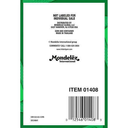 Trident Spearmint Chewing Gum – Post-Meal Wellness Habit for Fresh Breath and Saliva Stimulation