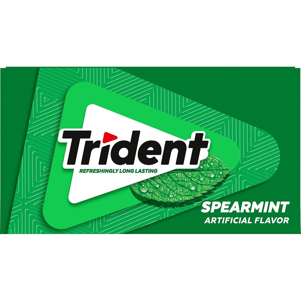 Trident Spearmint Chewing Gum – Post-Meal Wellness Habit for Fresh Breath and Saliva Stimulation