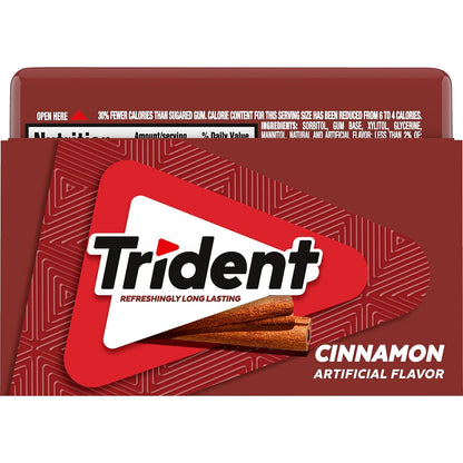 Trident Spearmint Xylitol Gum – Holiday Stocking Stuffer and Hostess Gift for Coworkers and Neighbors
