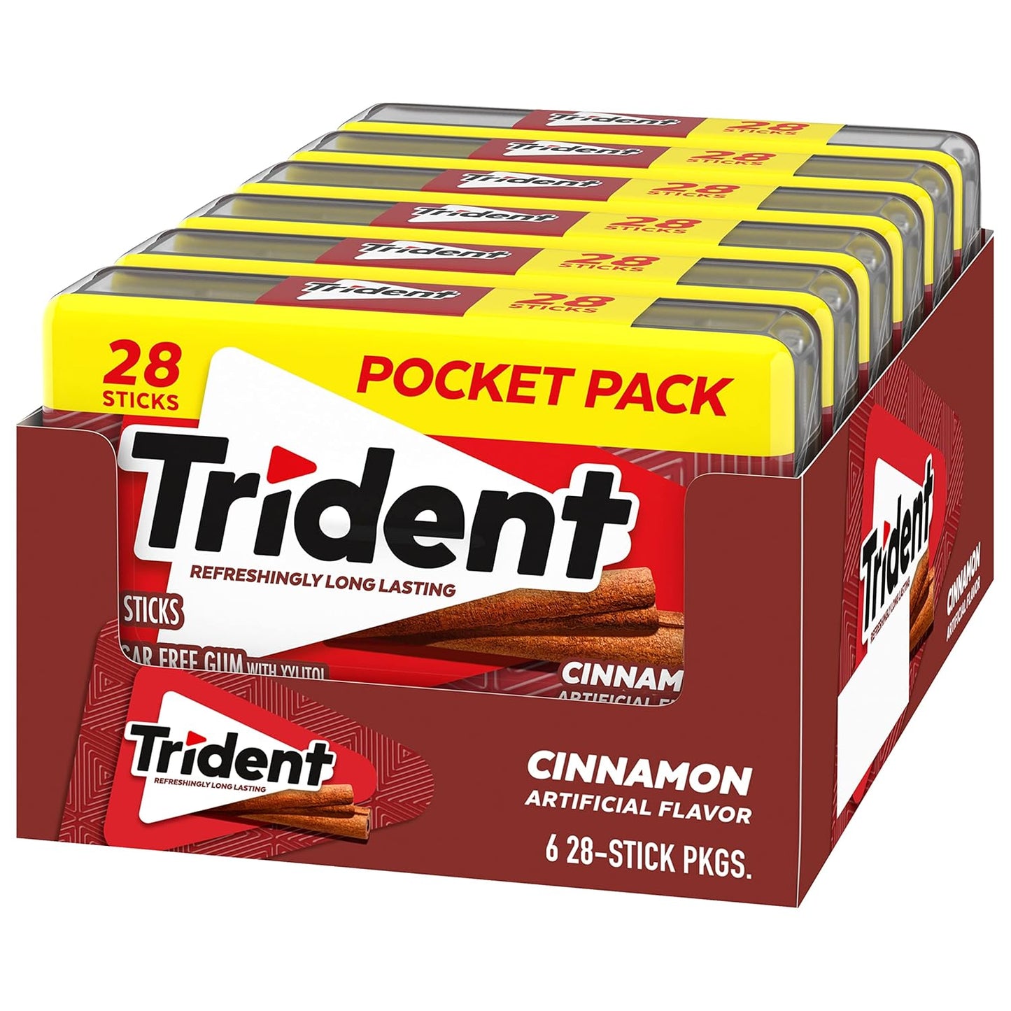 Trident Spearmint Xylitol Gum – Holiday Stocking Stuffer and Hostess Gift for Coworkers and Neighbors