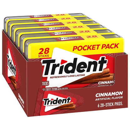 Trident Spearmint Xylitol Gum – Holiday Stocking Stuffer and Hostess Gift for Coworkers and Neighbors