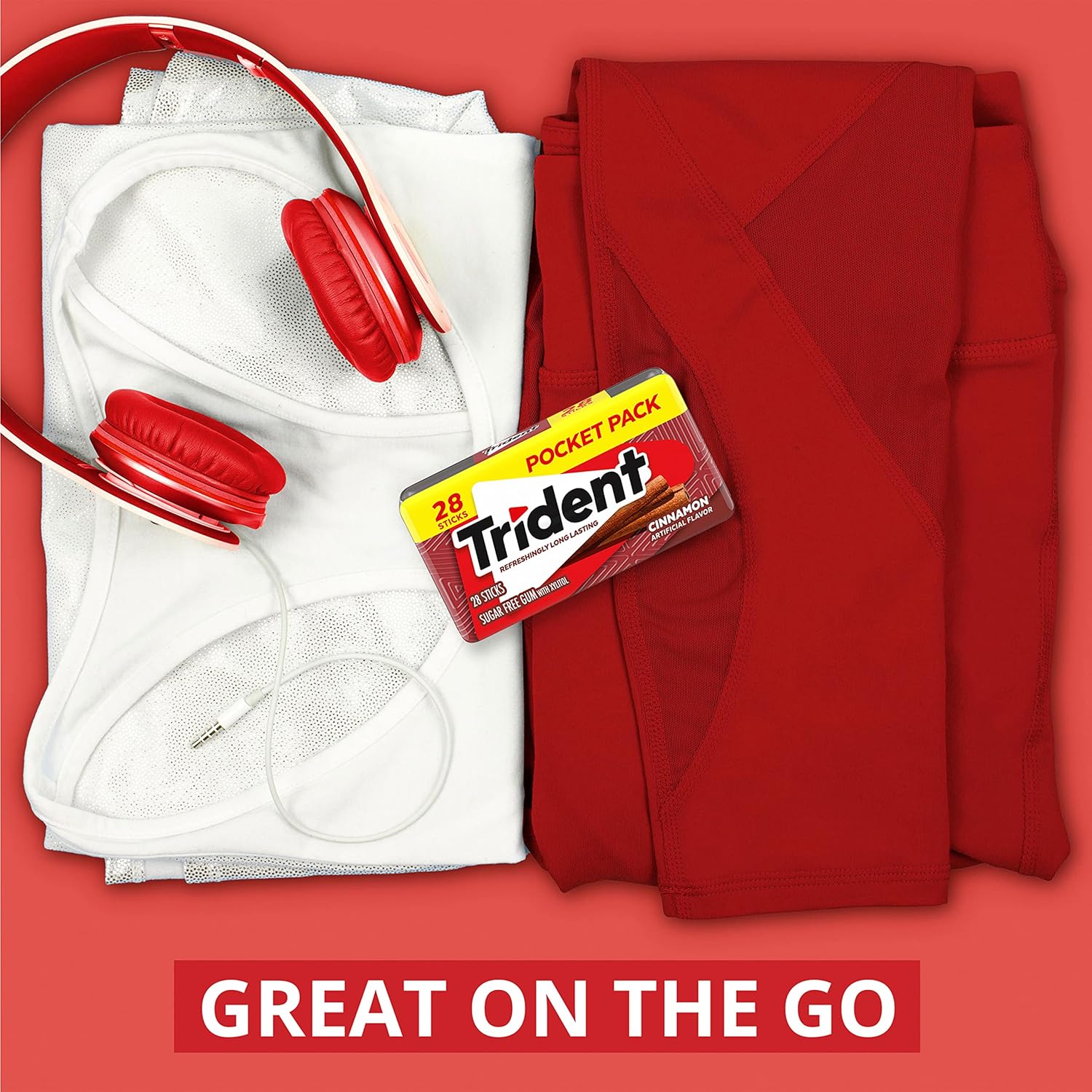 Trident Spearmint Xylitol Gum – Holiday Stocking Stuffer and Hostess Gift for Coworkers and Neighbors