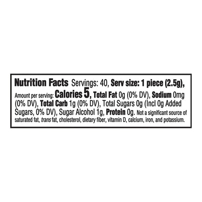 Trident Vibes SOUR PATCH KIDS Chewing Gum – Afternoon Pick-Me-Up for Study Sessions and Workouts, 5-Calorie Pieces