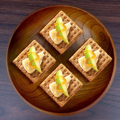 Triscuit Cinnamon Brown Sugar Whole Grain Wheat Crackers, Conference Table Snack for Workplace Meetings