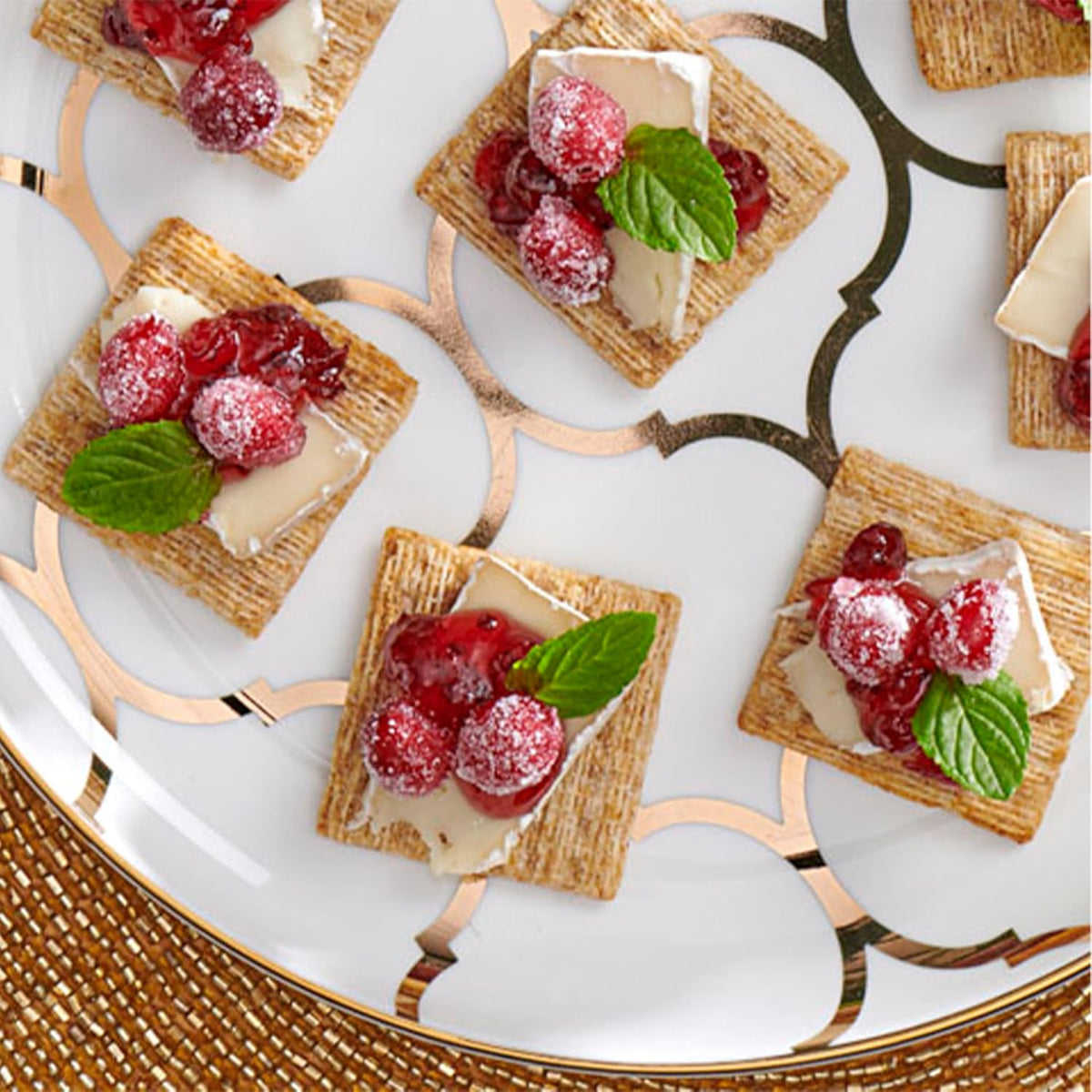 Triscuit Cinnamon Brown Sugar Whole Grain Wheat Crackers, Conference Table Snack for Workplace Meetings