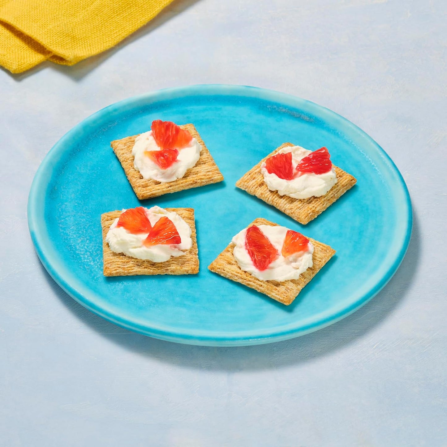 Triscuit Hint of Sea Salt Whole Grain Crackers – Simple Clean-Label Snack for Intentional Snack Boards