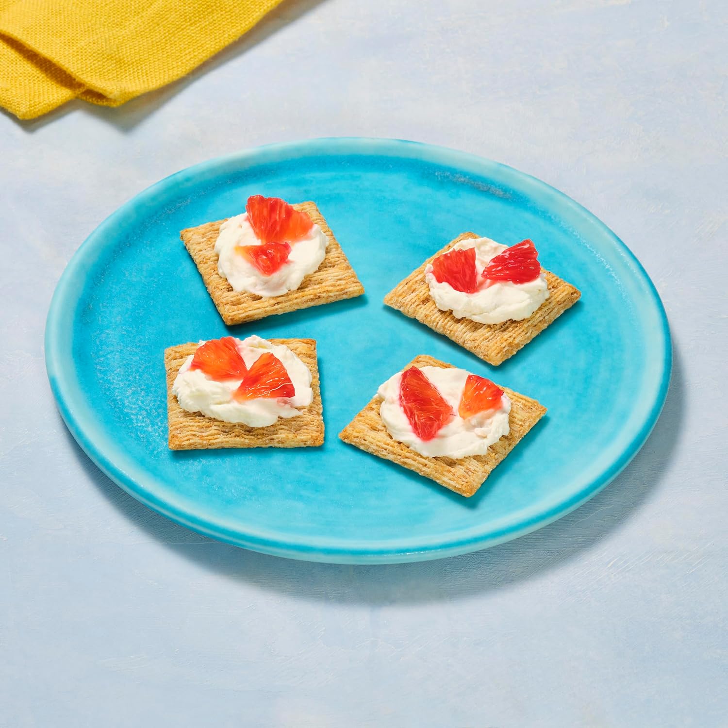 Triscuit Hint of Sea Salt Whole Grain Crackers – Simple Clean-Label Snack for Intentional Snack Boards