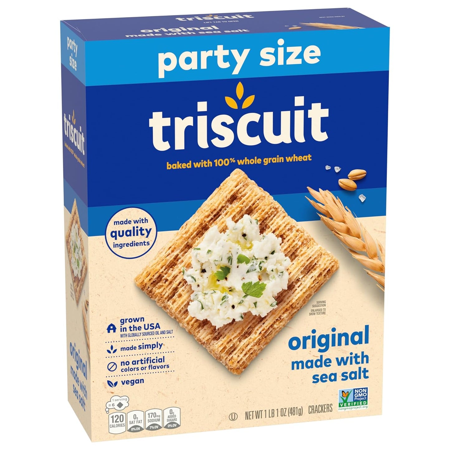 Triscuit Original Baked Crackers – Wholesome After-School Snack for the Playroom