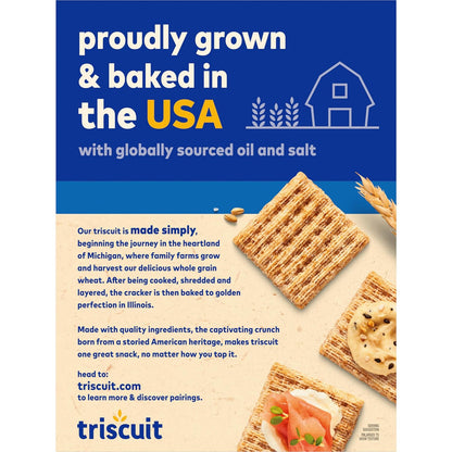 Triscuit Original Baked Crackers – Wholesome After-School Snack for the Playroom